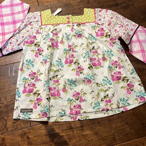 Matilda Jane Garden Art School Peasant Top, size 10 - Picture 6 of 12